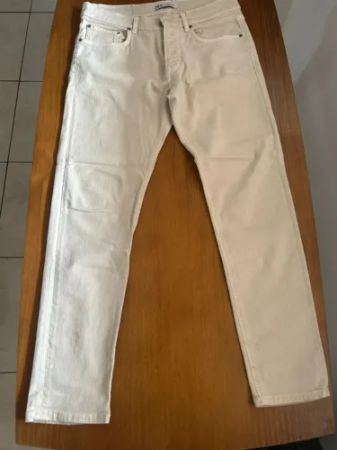 Calça Jeans Bege Zara