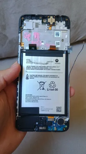 Tela frontal original moto g05 sem trinco e sem defeito