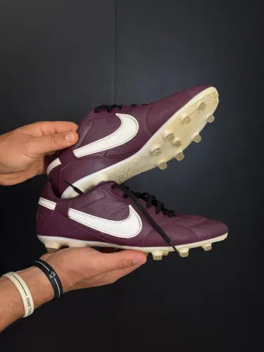 Chuteira Nike Premier 3 Campo FG Bordô - Tamanho 40 BR - ORIGINAL
