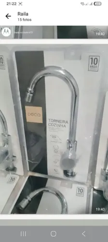 Torneira deca de bancada 
