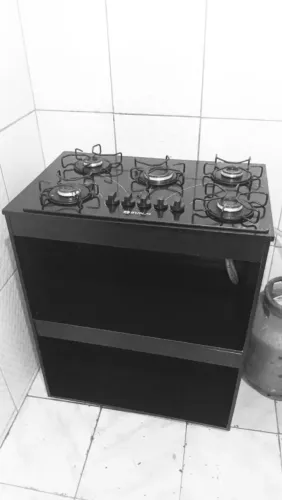 Fogao cooktop 5 bocas com balcão