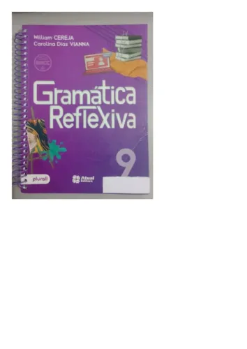 Livro didático Gramática - 9º ANO