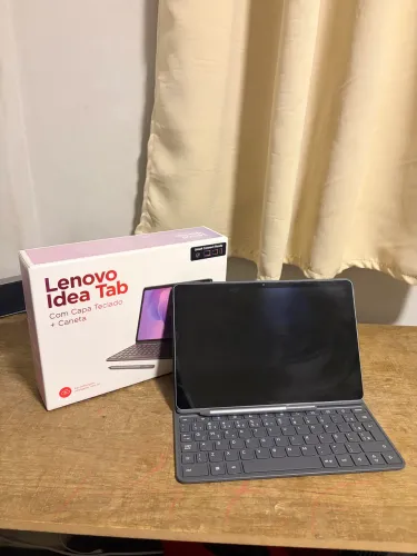 Lenovo Idea Tab 128GB + Capa Teclado + Caneta - Estado de Novo