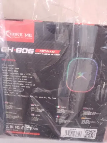 Headset Gamer XTRIKEME GH-606