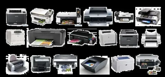 Lote de 10 impressão jato de tinta Epson HP lexmark Brother e Canon de leilão funcionando 
