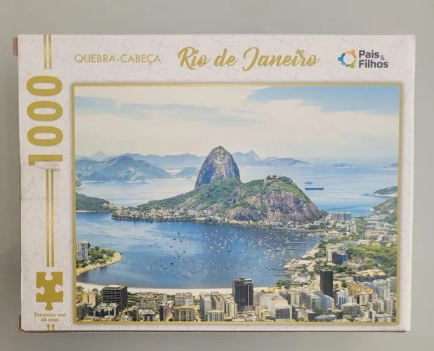 Quebra cabeça Rio de Janeiro 1000 peças 