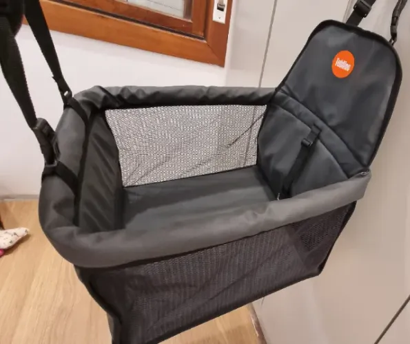 Assento de carro para Cães e Gatos Tubline Transpet One Big Couro - Até 15kg