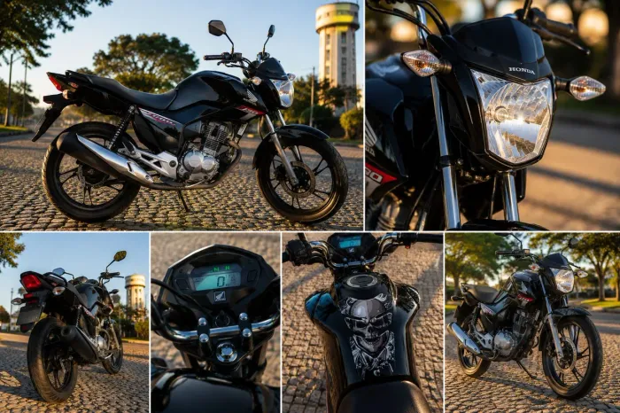  HONDA CG FAN 160 2019 ? PRETA 