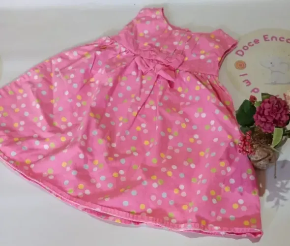 Vestido Gymboree tamanho 12-18 meses importado (desapego)