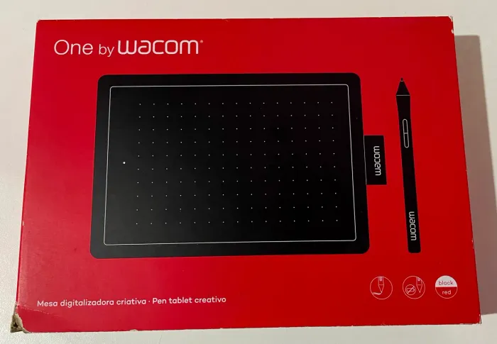 Mesa Digitalizadora One by Wacom CTL-472 - Completa e Na Caixa (Pouquíssimo Uso)