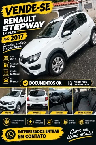 Renault Sandero Stepway Hi-power 1.6 8V 5P 2017