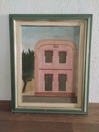 Lindo quadro pintura sobre tela