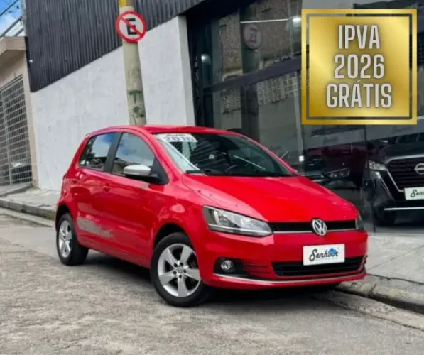 Volkswagen Fox 1.6 Rock in Rio Manual Vermelho Ano 2016