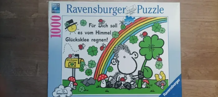 Quebra-Cabeça Ravensburger Sheepworld 1000 Peças Importado