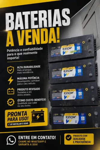 Baterias semi novas