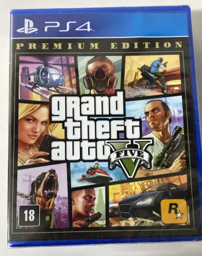 GTA V PS4 Novo Lacrado