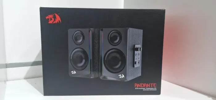 Caixa de som gamer Redragon Andante (GS812)<br><br>R$ 400,00