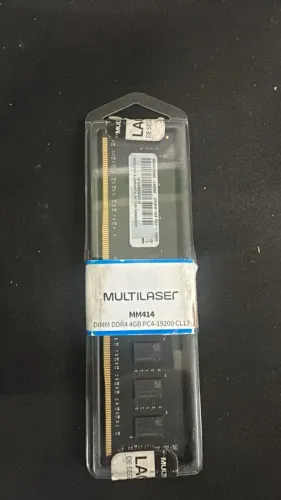 MEMORIA RAM 4GB PC 4  19200 MULTILASER