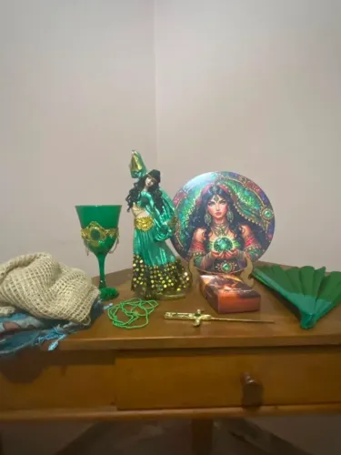 Combo Altar Cigana Esmeralda