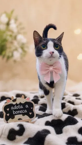 Gatas lindas para adoção