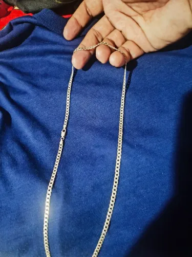 cordão de prata 950 40 cm
