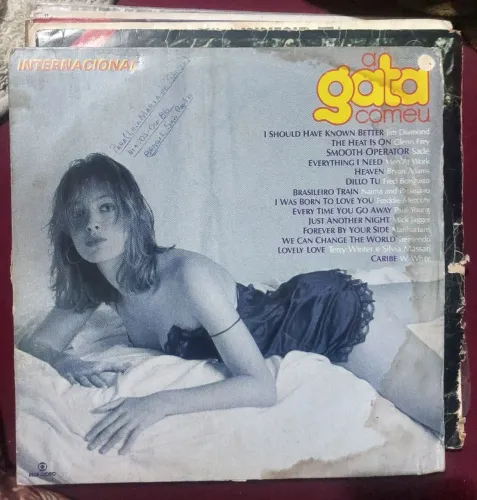 Lp novela - A Gata Comeu 1985