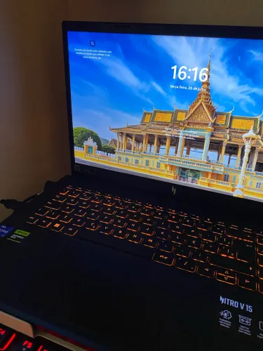 Notebook Gamer Acer Nitro V15 Intel Core I7 13° Geração 16GB RAM 512GB SSD (RTX 4050)