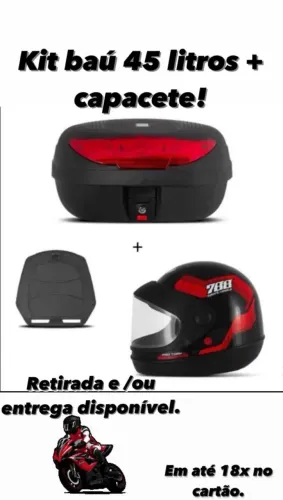Kit Bauleto e capacete novos na caixa ProTork