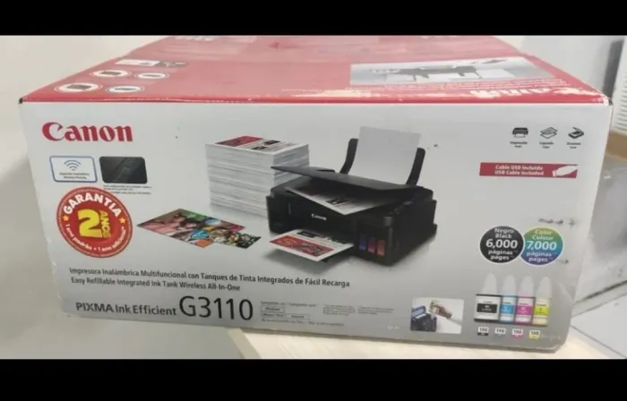 Impressora Canon Nova nota e garantia