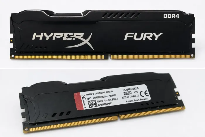 HyperX Fury 8GB DDR4 2400MHz - Estado de Novo