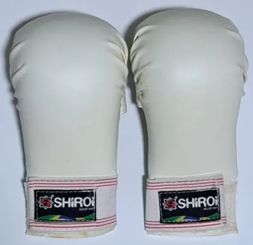 Luvas de karatê infantil Shiroi tamanho M 