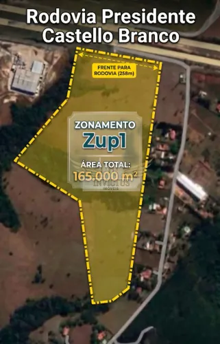 Oportunidade Estratégica: Gleba Triple A no Coração Logístico de Sorocaba 165.000 m² | Fre