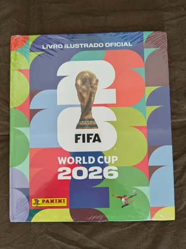 Álbum da copa 2026 capa dura! Novo lacrado!! Original da Panini