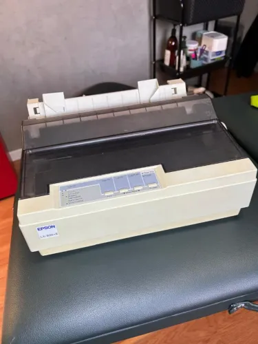 Impressora Matricial Epson LX-300+II - Pronta para Decalque de Tatuagem (Com USB!)