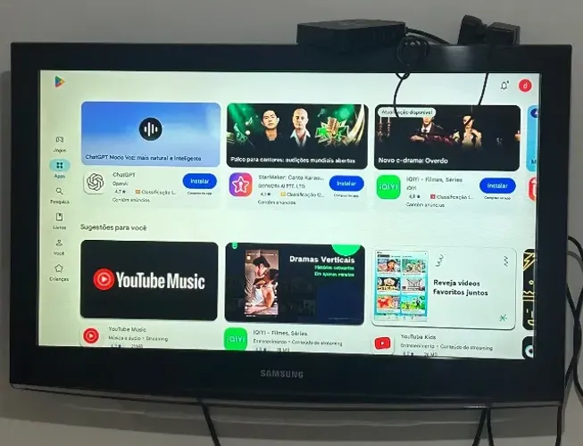 Televisão Samsung