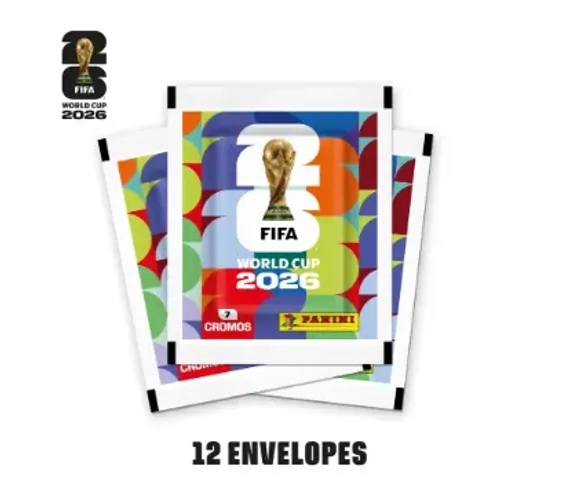 Copa Do Mundo 2026 Figurinhas Kit Com 12 Envelopes Fifa World Cup