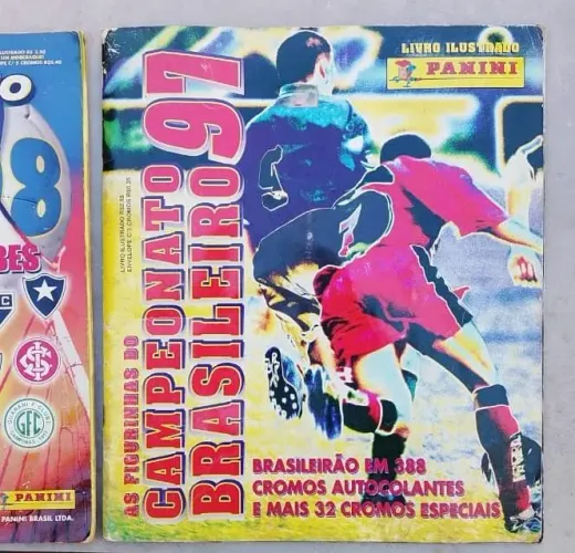 Álbum completo da Campeonato brasileiro 98