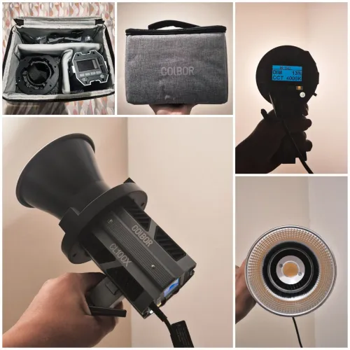 Luz Iluminador luz led Colbor CL100x bicolor (100w)
