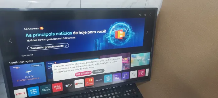 Smart tv lg 43 polegadas