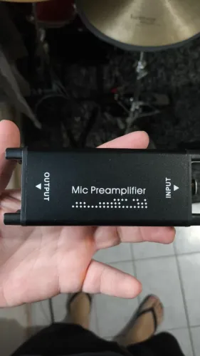 Pré-amplificador de microfone