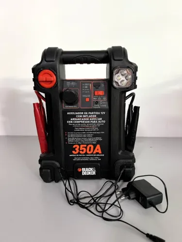 Auxiliar De Partida 350 Amperes 12v Js350cc Black & Decker