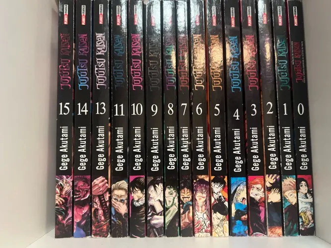 Jujutsu kaisen mangás 0-19 25,26,26,29,30 +guia oficial