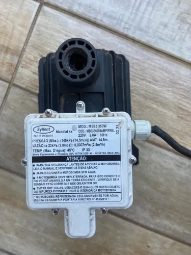BOMBA CIRCULADORA SYLLENT MB63E0067A/MP 350W 220V
