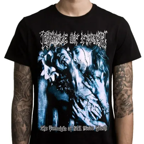 Camiseta Cradle of Filth - The Principle of Evil Made Flesh. Tamanho (M) Siricotico Shirts