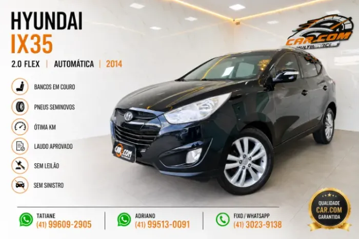 Hyundai IX35 GLS 2.0 16V 2WD Flex Aut. 2014