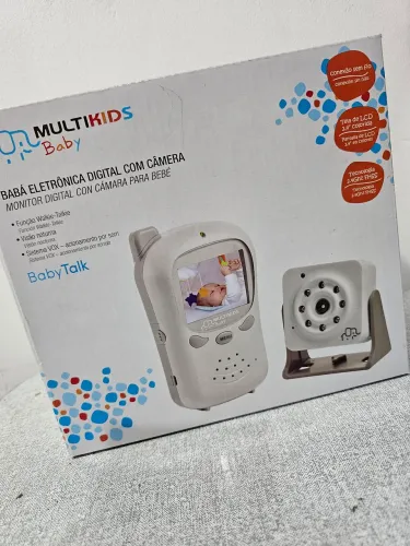 Babá Eletrônica Digital com Câmera - Multikids