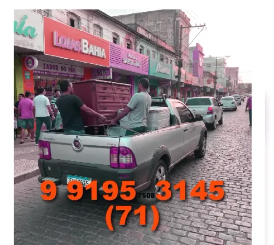 Frete/Mudança melhor preço da cidade André liga pra mim hoje quarta-feira