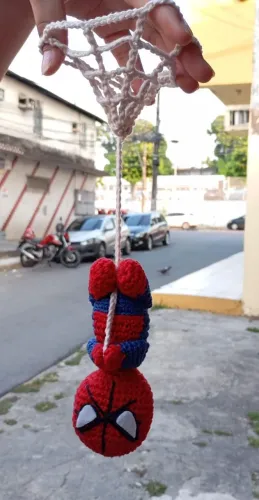 Homem aranha croche