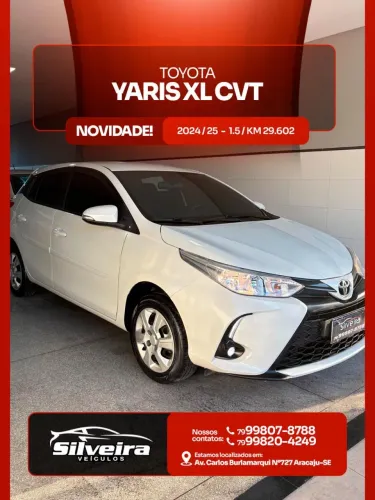 Toyota Yaris XL 1.5 Flex 16V 5P Aut. 2025