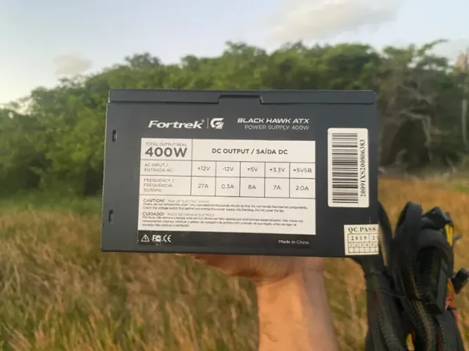 Fonte de Alimentação | Fortrek Black Hawk
